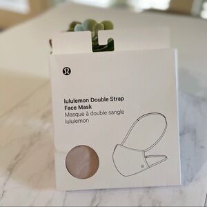 Lululemon Double Strap Face Mask - Misty‎ Pink